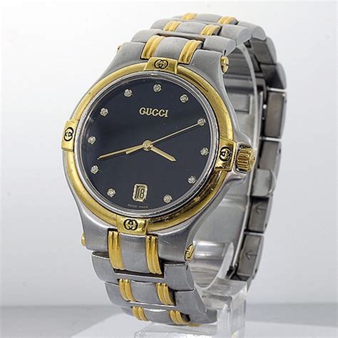 gucci 9040m men's watch.